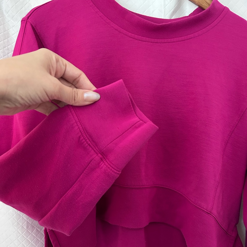 Vibrant Magenta Women's Sweatshirt - Picture 4 of 7